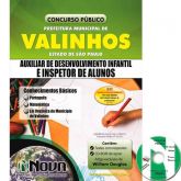 Aux.Desenvolvimento Infantil e Inspetor de Alunos - Valinhos