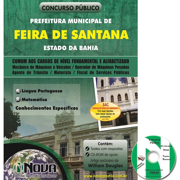 Pref.Feira de Santana - Fundamental e Médio