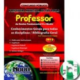 Professor - Conhecimentos Gerais Volume Completo: